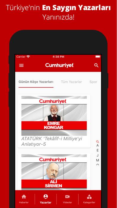 Cumhuriyet App screenshot #5