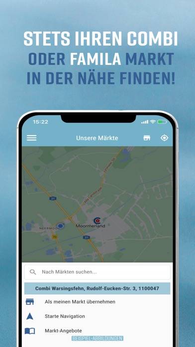 Moin-card App-Screenshot