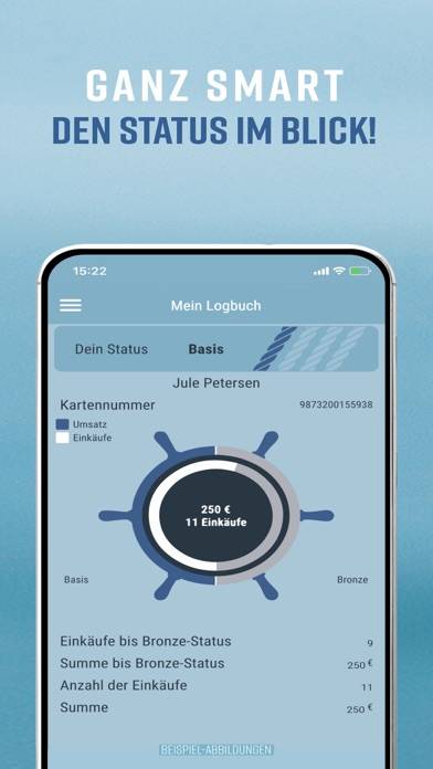 Moin-card App-Screenshot