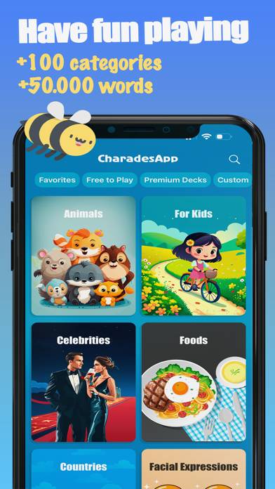 Charades App Captura de pantalla de la aplicación #3
