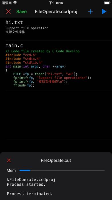 C Code Develop App screenshot #6