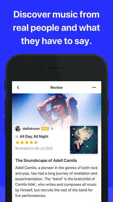 Musicboard: Music Reviews App screenshot