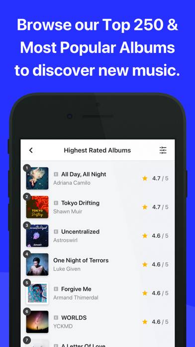 Musicboard: Music Reviews App screenshot