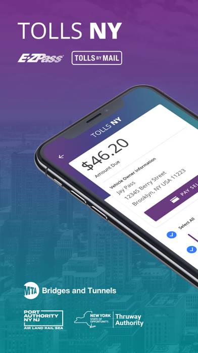 Tolls NY App screenshot #1