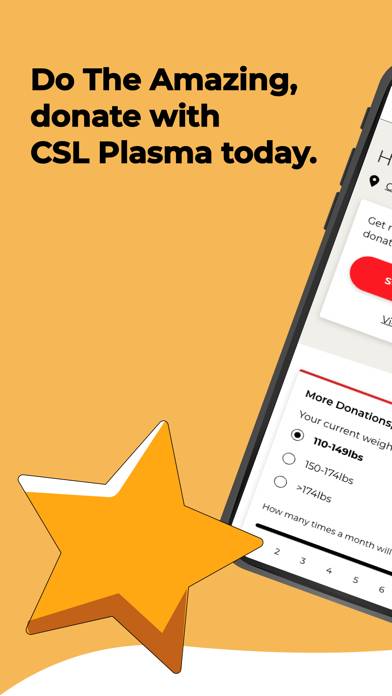 CSL Plasma App screenshot #1