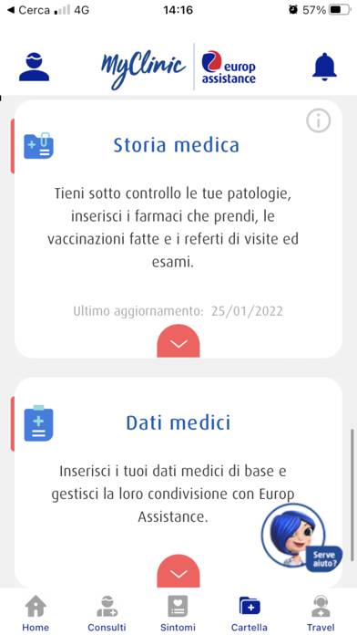 MyClinic Schermata dell'app #1