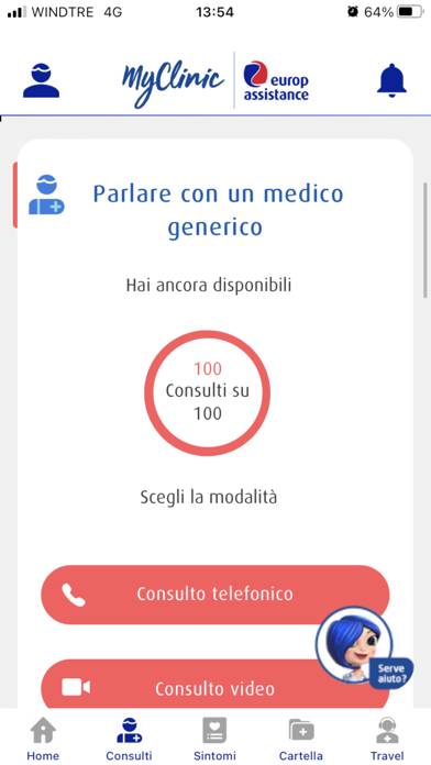 MyClinic Schermata dell'app #4