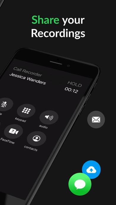 Call Recorder for iPhone. Schermata dell'app #5