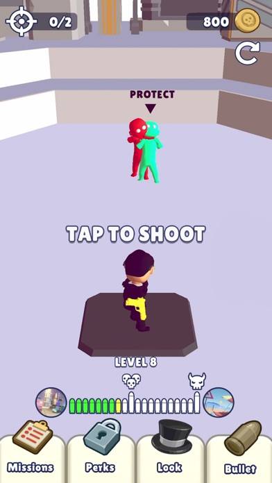 Bullet Bender Schermata dell'app #1
