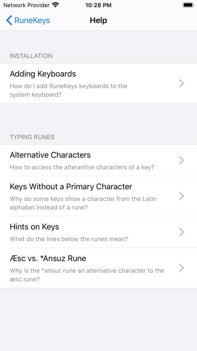 RuneKeys App-Screenshot #2