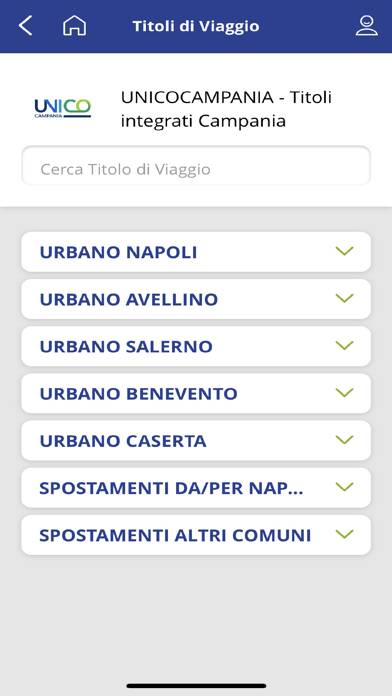 UNICO Campania app Schermata dell'app #3