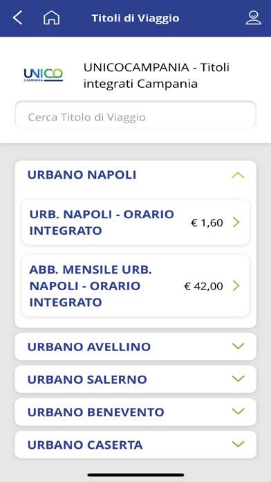 UNICO Campania app App screenshot #4