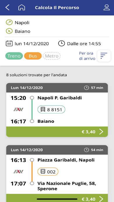 UNICO Campania app App screenshot #6