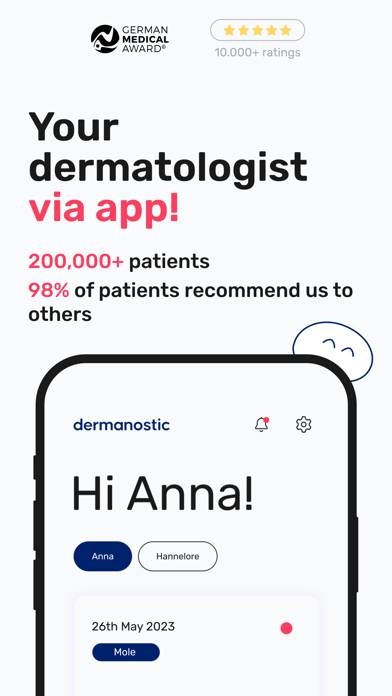 Hautarzt per App App-Screenshot #1
