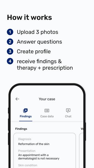 Hautarzt per App App-Screenshot #3