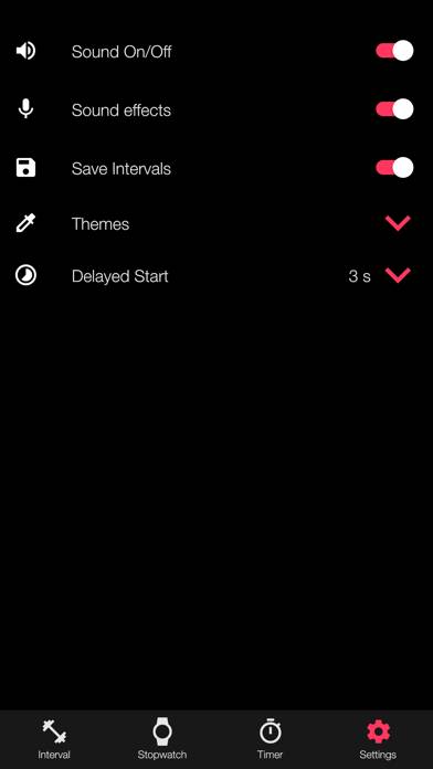Interval tabata timer App screenshot #3