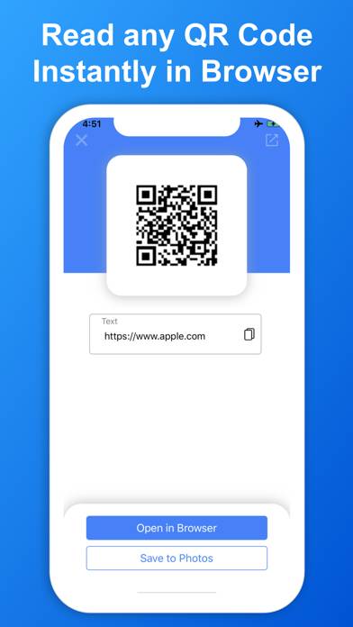 SkyBlueScan: QR Code Scanner App screenshot #4