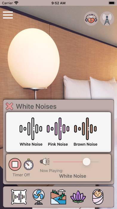 ZzZ White Noise Sound Machine Schermata dell'app #2