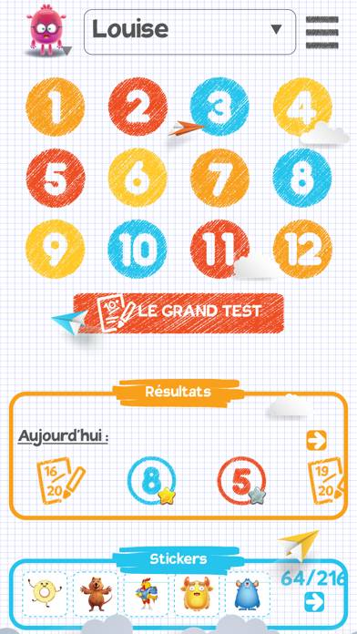 Téléchargement de l'application Tables multiplications réviser