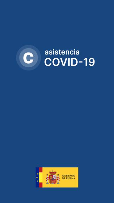 Asistencia COVID-19 Captura de pantalla de la aplicación #1