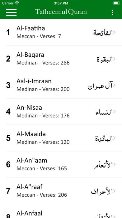 Tafheem ul Quran App screenshot #2
