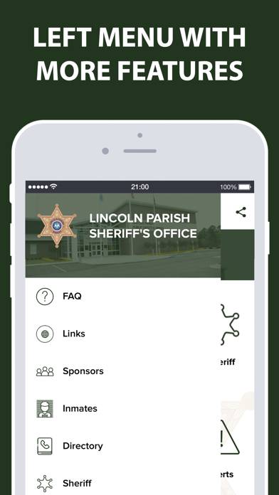 Lincoln Sheriff App screenshot