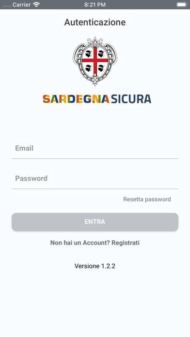 Sardegna Sicura Schermata dell'app #2