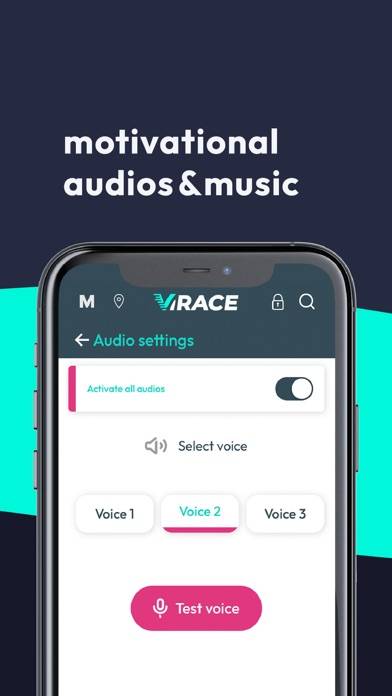 ViRACE App-Screenshot #3