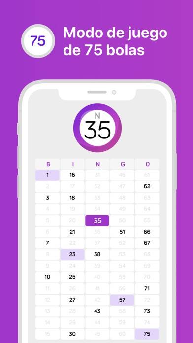 Bingo!! Lite Captura de pantalla de la aplicación #4