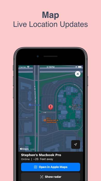 Find Lost BLE Device Tracker Schermata dell'app #3