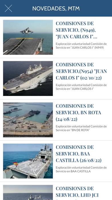 Personal Armada Captura de pantalla de la aplicación