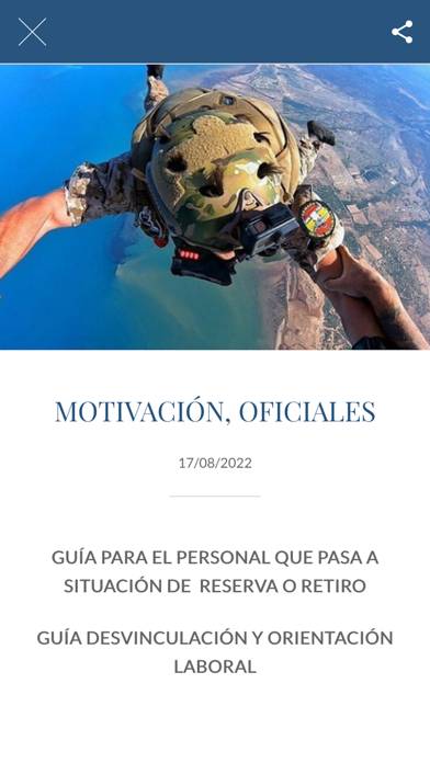 Personal Armada Captura de pantalla de la aplicación