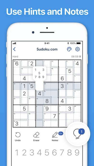 Killer Sudoku by Sudoku.com Captura de pantalla de la aplicación #6