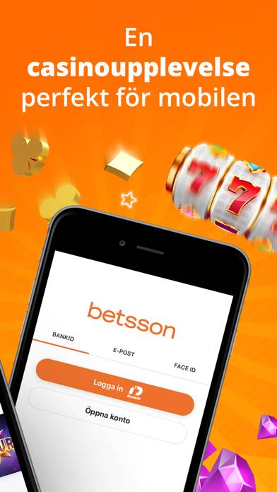 Betsson: Casino, Slots & Live App skärmdump #2