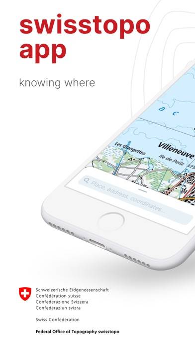 Swisstopo App-Screenshot #1