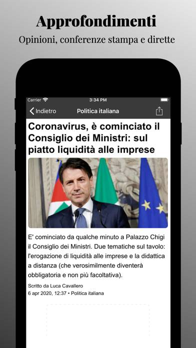 Politica News App screenshot #2