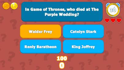 TV Show Trivia­ game screenshot