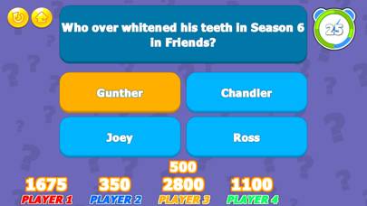 TV Show Trivia­ game screenshot