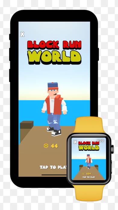 Block Run World App skärmdump #1