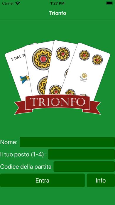 Trionfo App screenshot #1