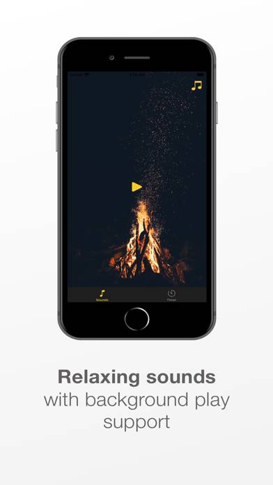 NatureSounds rains and fire App screenshot #1