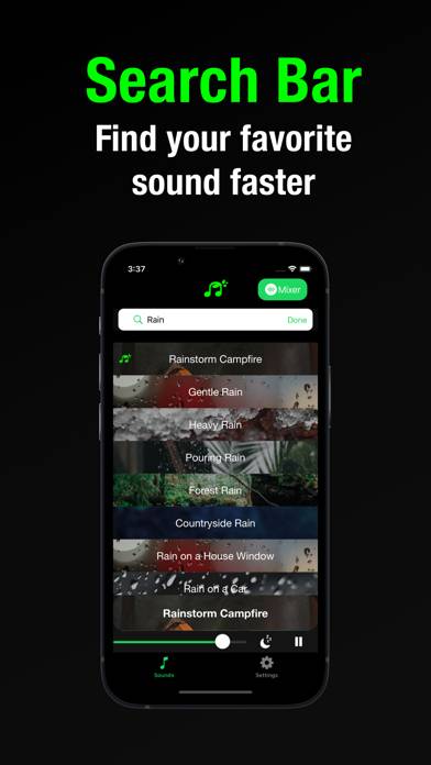 Nature Sounds Schermata dell'app