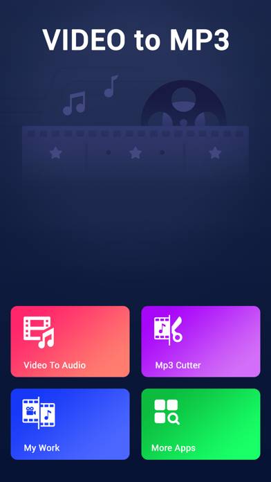 MP3 Converter : Video To MP3 Captura de pantalla de la aplicación #1