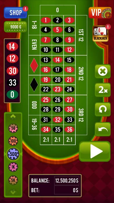 Roulette Casino App screenshot #2