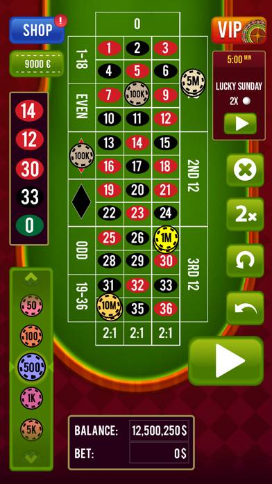 Roulette Casino Скриншот приложения #5
