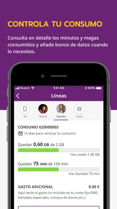 Llamaya captura de pantalla