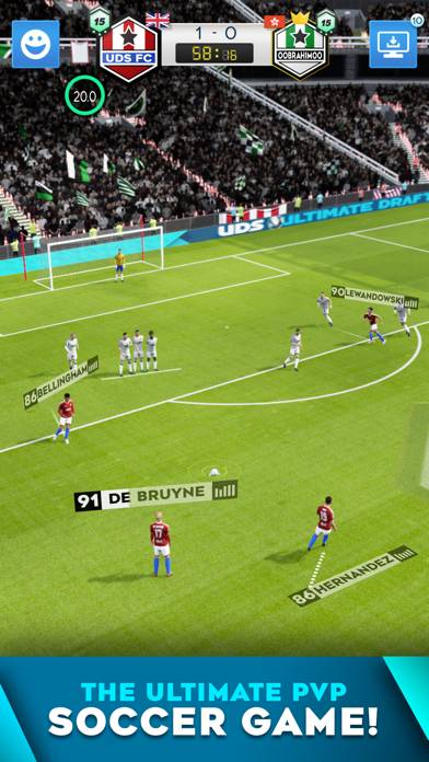 Ultimate Draft Soccer Capture d'écran de l'application #1