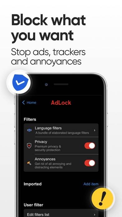 AdLock: Ads Blocker & Privacy App preview #3