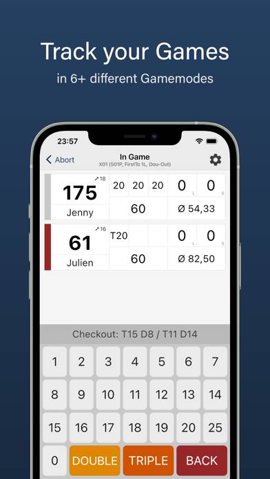 Pro Darts Counter App screenshot #1