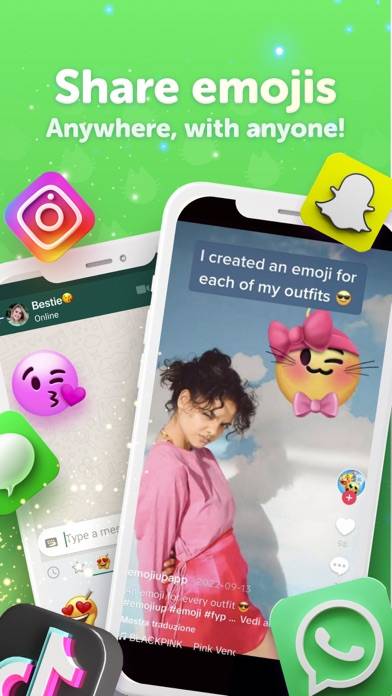 Emoji Up: sticker&emoji maker Schermata dell'app #4